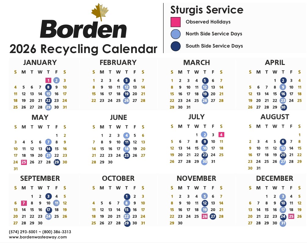 Sturgis Says New Curbside Recycling Starts Today